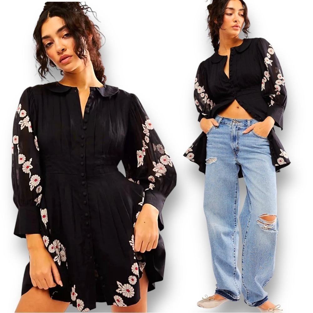 NWT Free People Make You Mine Mini Dress Size Medium